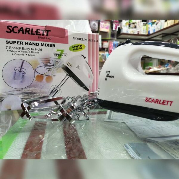 Super Elektrischer Handmixer Rührgerät – Scarlet Karnz