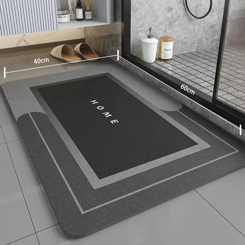 Super saugfähige Badematte 40×60 cm, rutschfest und komfortabel