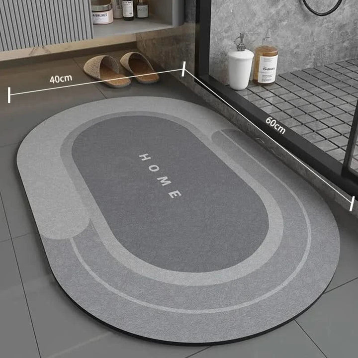 Super saugfähige Badematte 40×60 cm, rutschfest und komfortabel