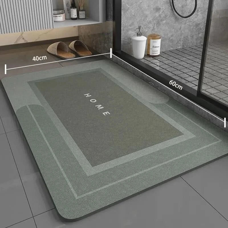 Super saugfähige Badematte 40×60 cm, rutschfest und komfortabel