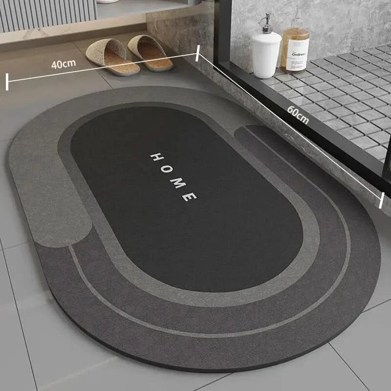 Super saugfähige Badematte 40×60 cm, rutschfest und komfortabel