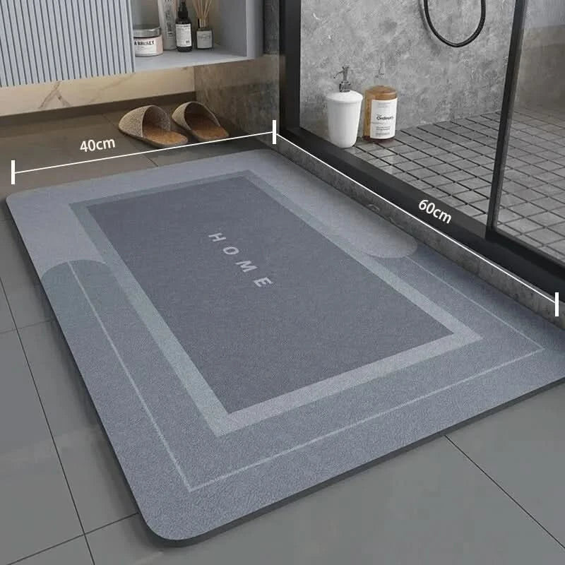 Super saugfähige Badematte 40×60 cm, rutschfest und komfortabel