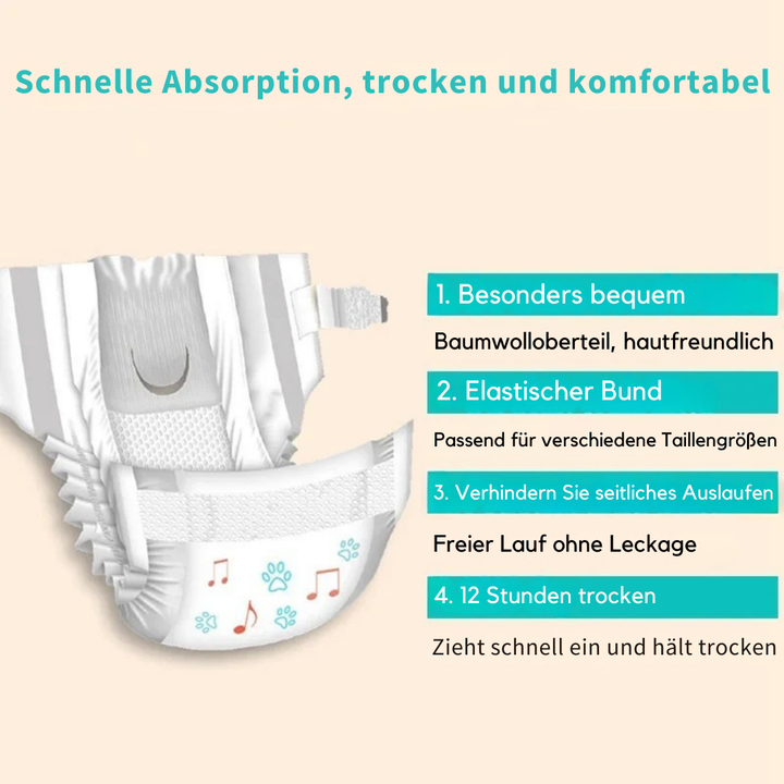 Hochsaugfähige Einwegwindeln für Hunde Karnz