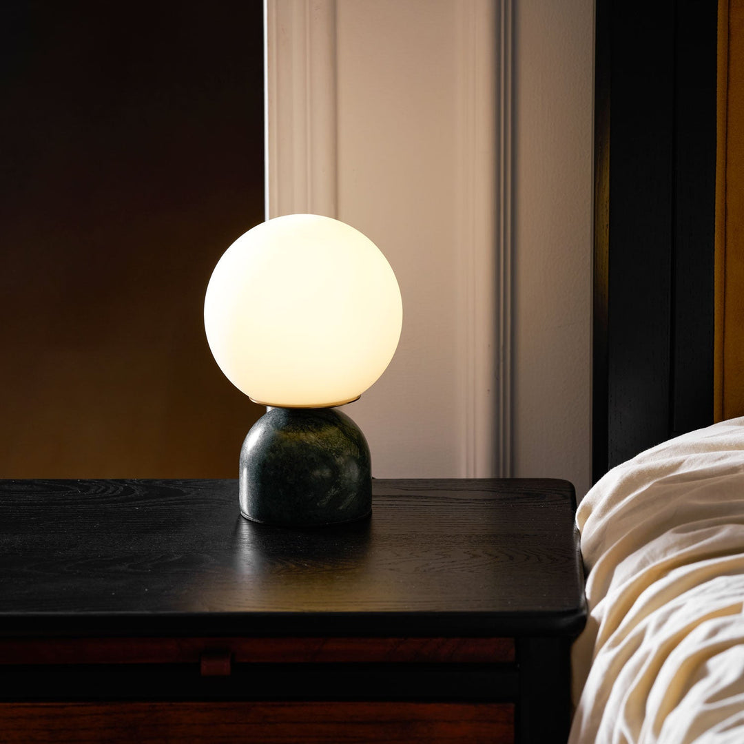 Marmor Orb Tischlampe | Karnz