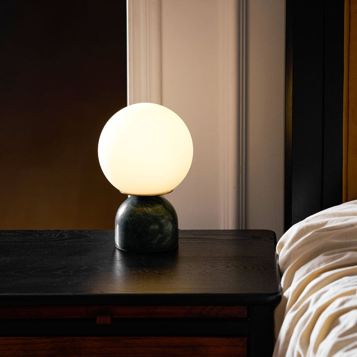 Marmor Orb Tischlampe | Karnz
