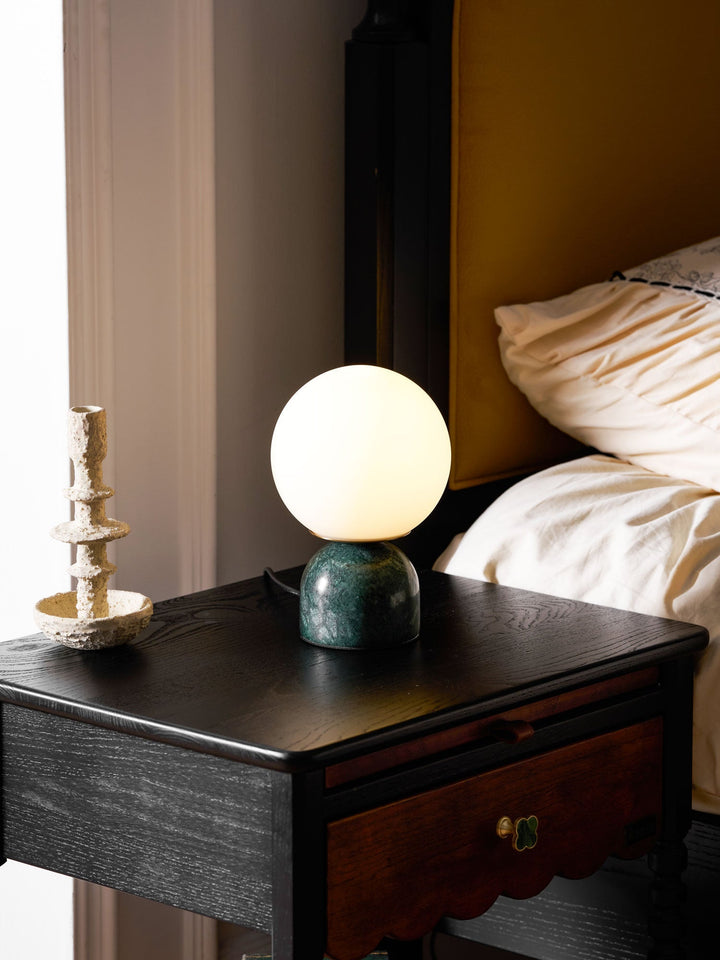 Marmor Orb Tischlampe | Karnz