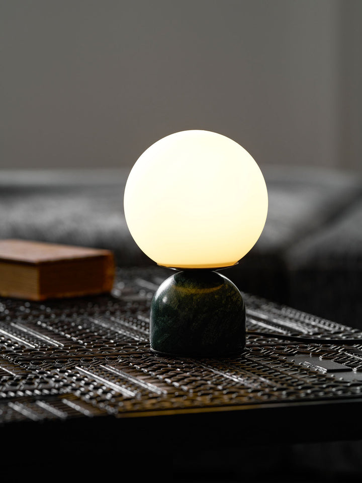 Marmor Orb Tischlampe | Karnz