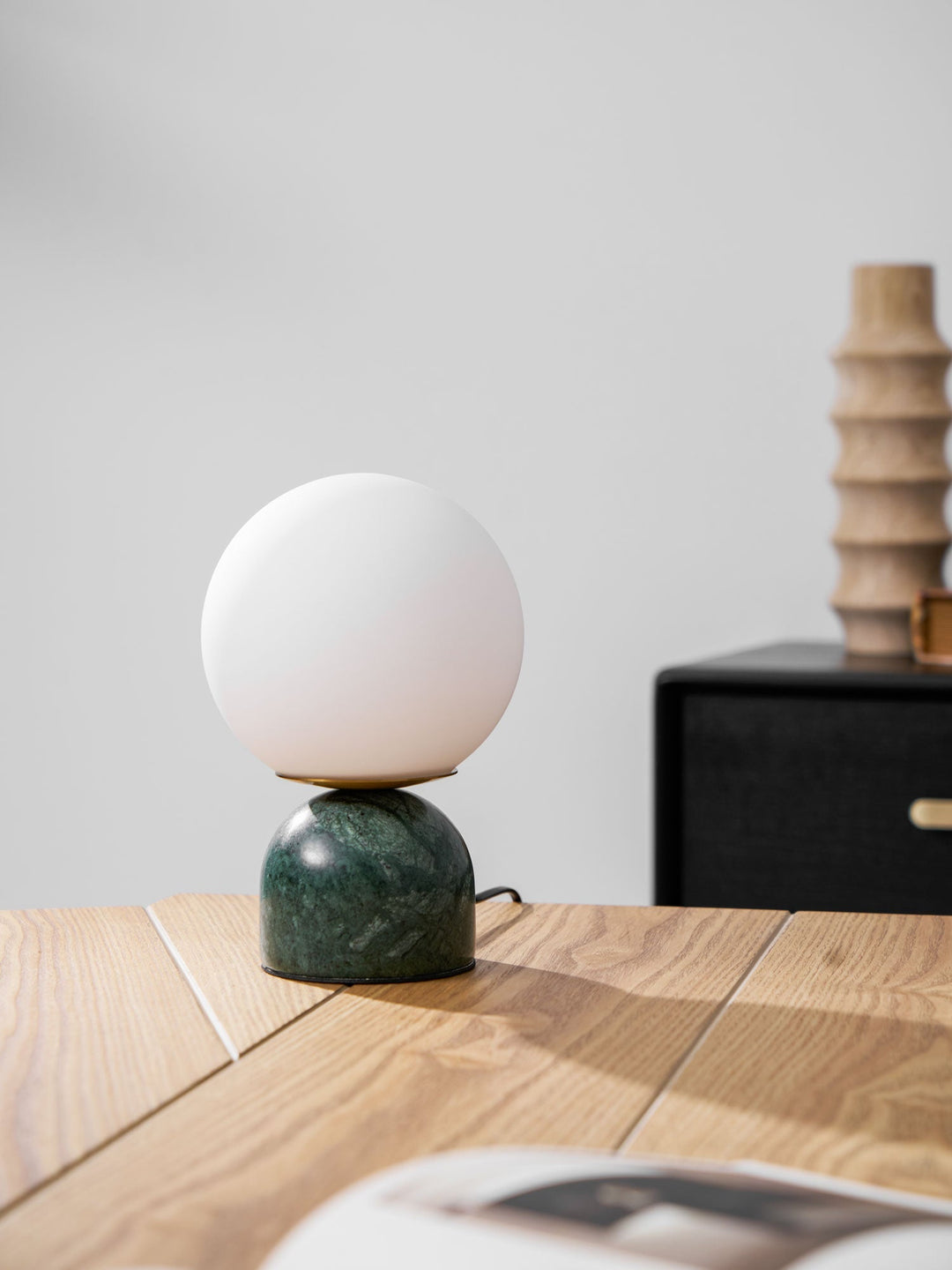 Marmor Orb Tischlampe | Karnz