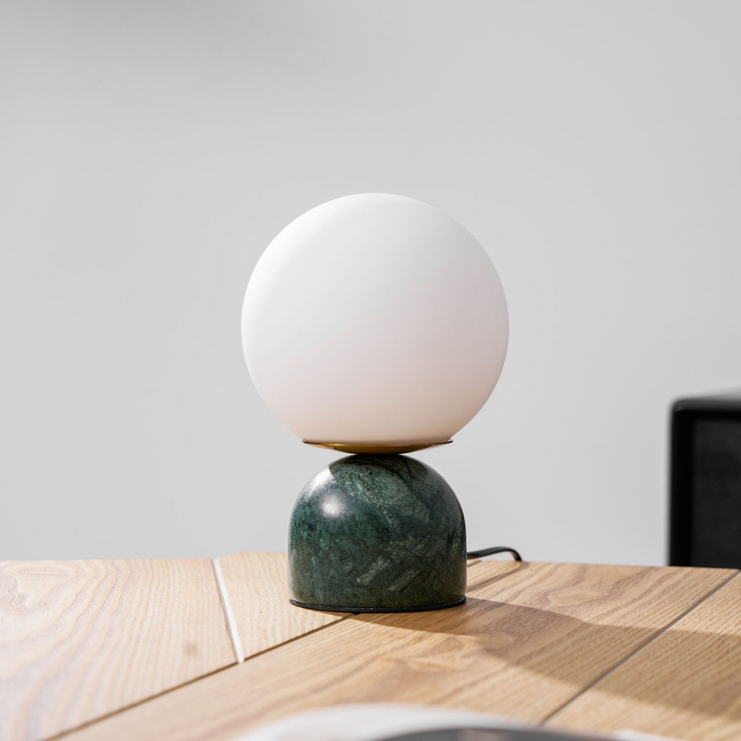 Marmor Orb Tischlampe | Karnz