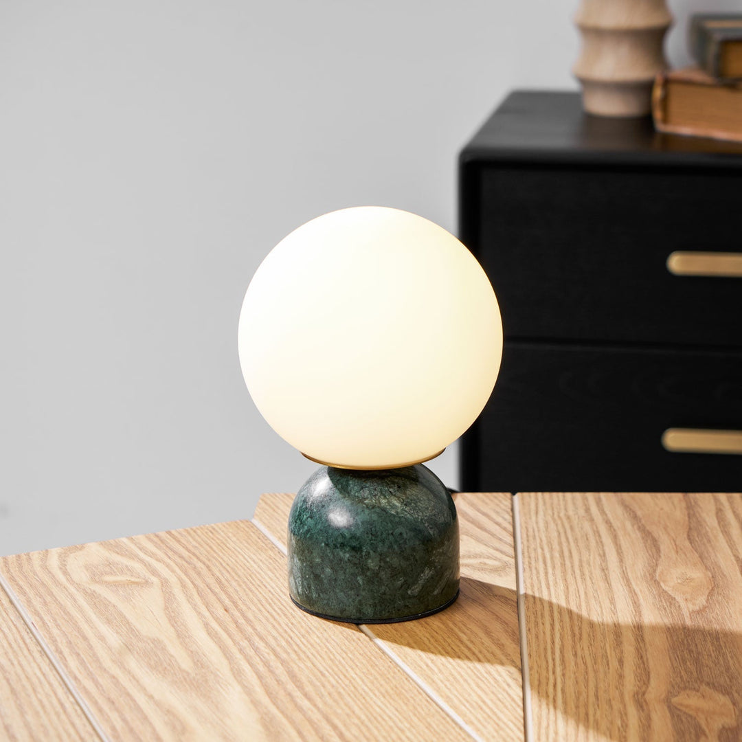 Marmor Orb Tischlampe | Karnz