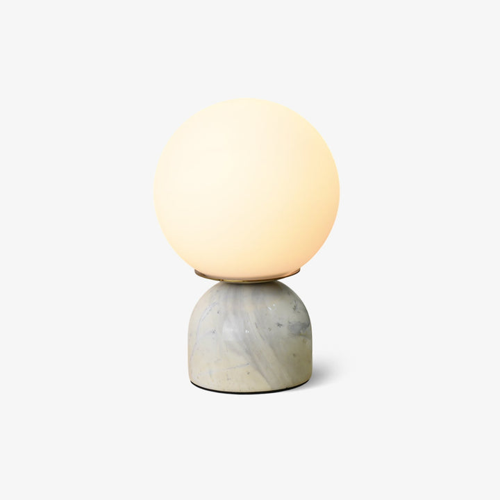 Marmor Orb Tischlampe | Karnz