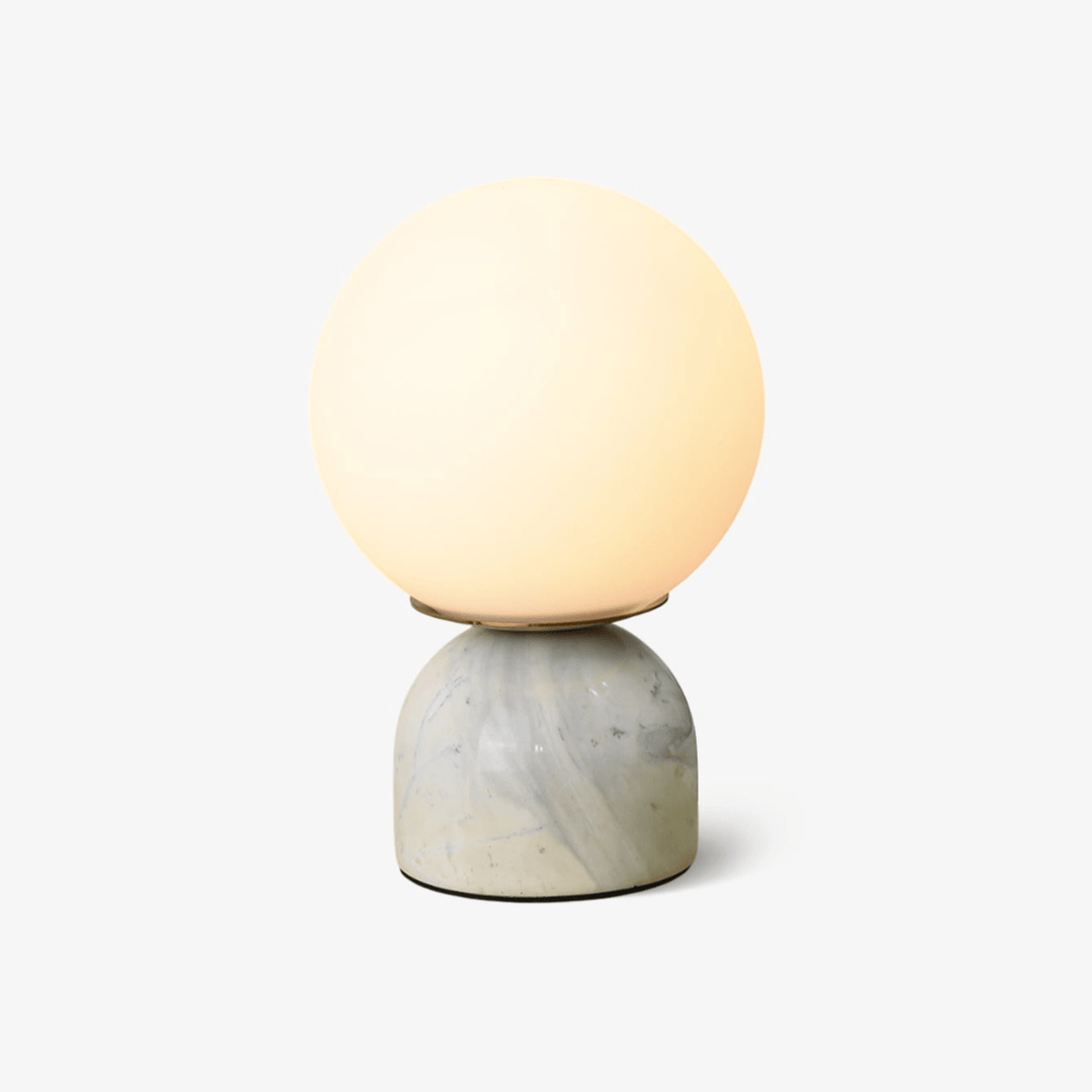 Marmor Orb Tischlampe | Karnz