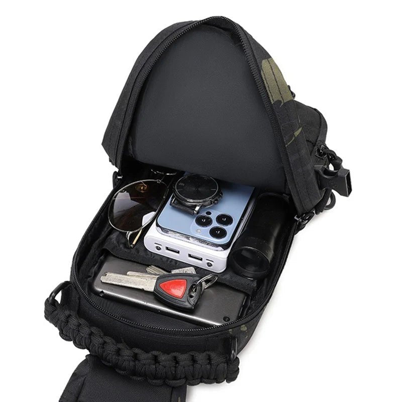 MOLLE-Schulterrucksack zum Wandern und Campen