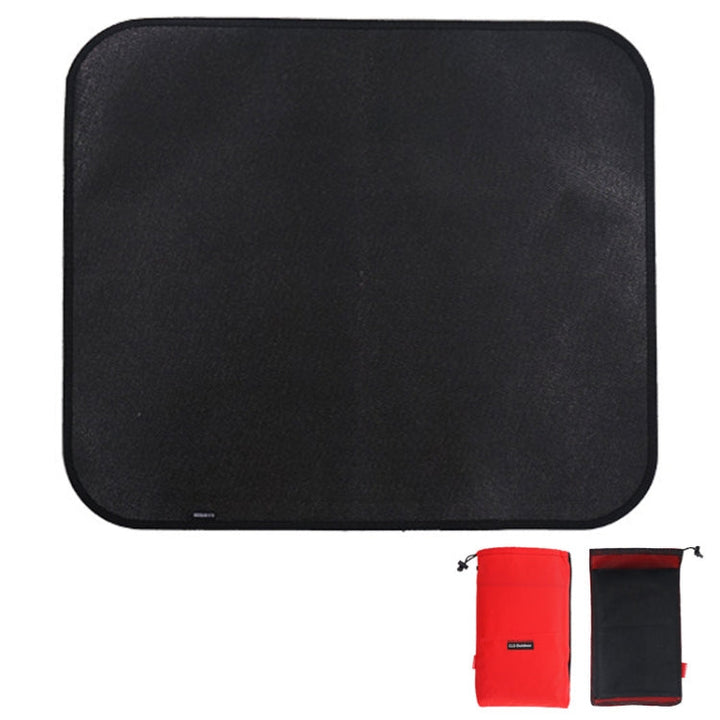 Sandsberg | CLS Outdoor Camping Silikon feuerfeste Decke Picknick Grill Wärmedämmung Pad, Größe: XL: 800x750mm
