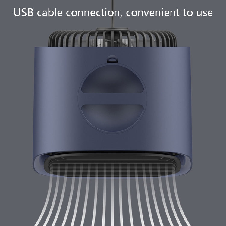 Desktop-Kühlventilator USB Tragbarer Bürokühlventilator, Farbe: M201 Sky White | Karnz