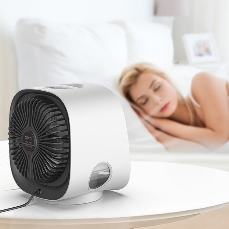 Desktop-Kühlventilator USB Tragbarer Bürokühlventilator, Farbe: M201 Sky White | Karnz