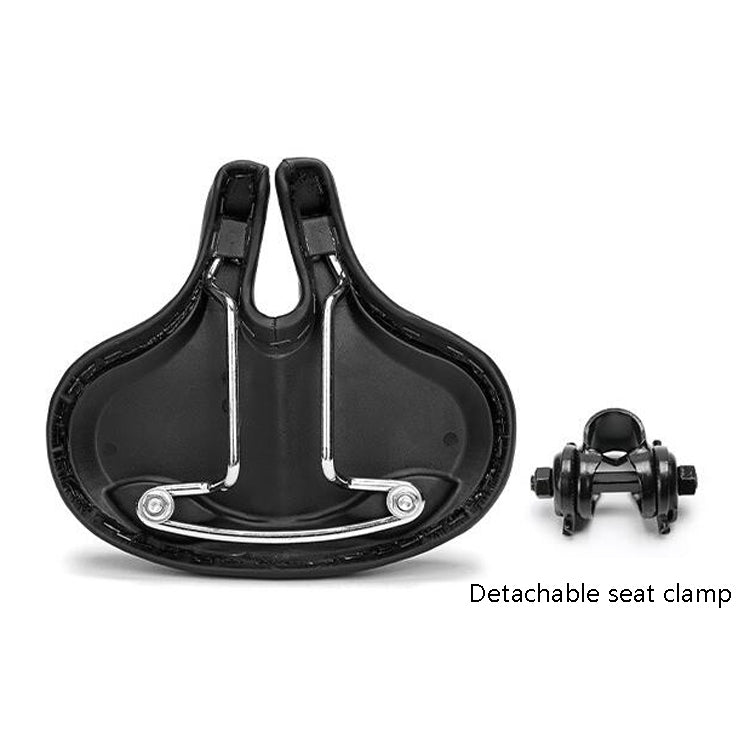 Karnz | Bike No Nasal Sitz Mountainbike Sattel Bequeme Stoßdämpfung Fahrrad Outdoor Fahrrad Zubehör Sattel( Schwarz)