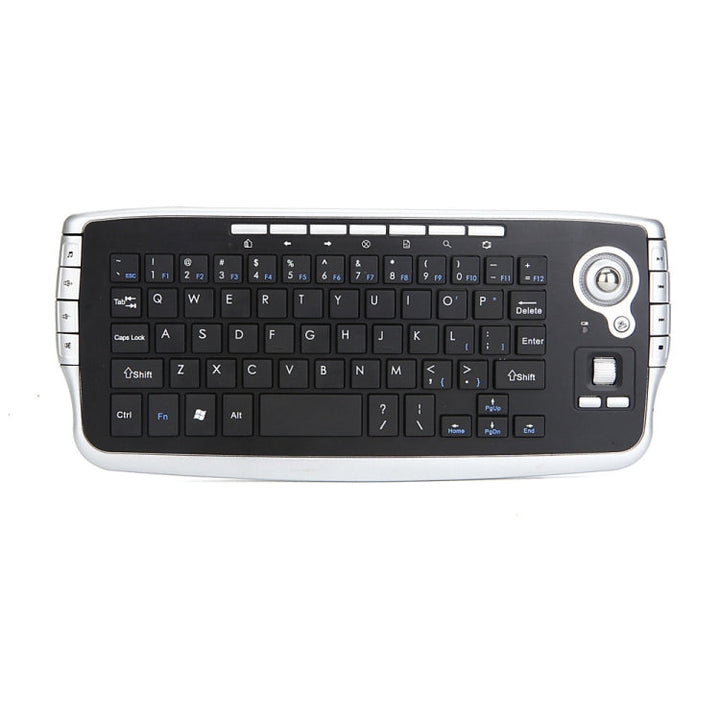 Sandsberg | MY-10 2.4G 78 Tasten 1200 DPI Mini Wireless Trackball Tastatur Wireless Tastatur und Maus Set