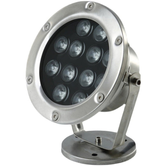 Karnz | LED Unterwasserlicht Pool Fisch Teich Brunnen Wasserdicht Landschaftslicht 18W (Warmweiß)