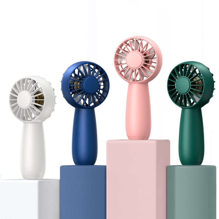 USB Outdoor Mini Handheld Brushless Motor Fan, Style: 1200mAh(Blaue) | Karnz