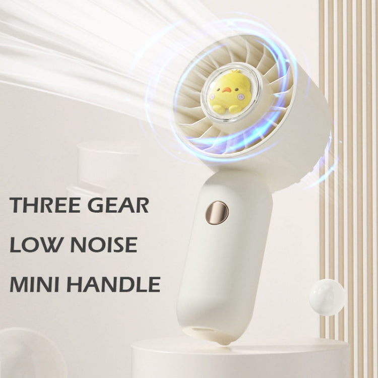 Handgriffe Kleiner Ventilator Tragbarer Mini Taschenventilator, Stil: Blauer Duck | Karnz