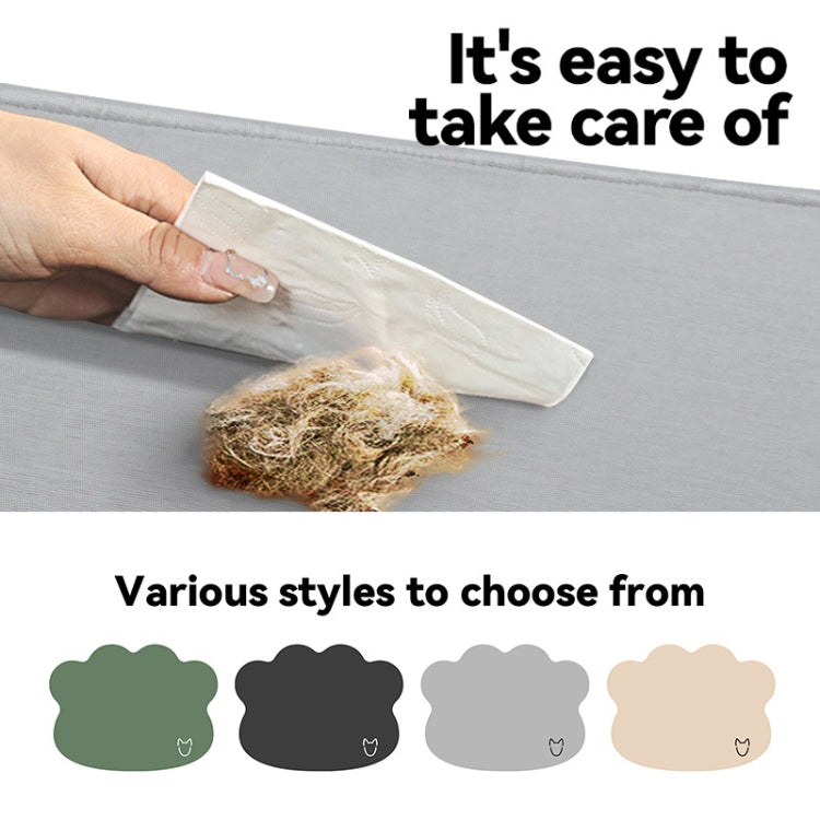 Sommer Haustier Kühle Pad Hunde Schlafpad Rutschfest Kratzfest Kühlmatte, Größe: 50x70cm(Beige) | Karnz