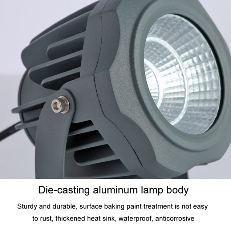 LED Flutlicht COB Außen wasserdicht Spotlight Billboard Lichter Gartenlampe, Farbe: 20W 7 Farben