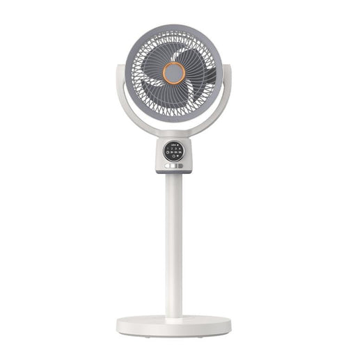 Luftzirkulationsventilator Turbo Licht Konvektionsstandventilator mit Fernbedienung Timer Bodenventilator, Stil: Wiederaufladbar | Karnz