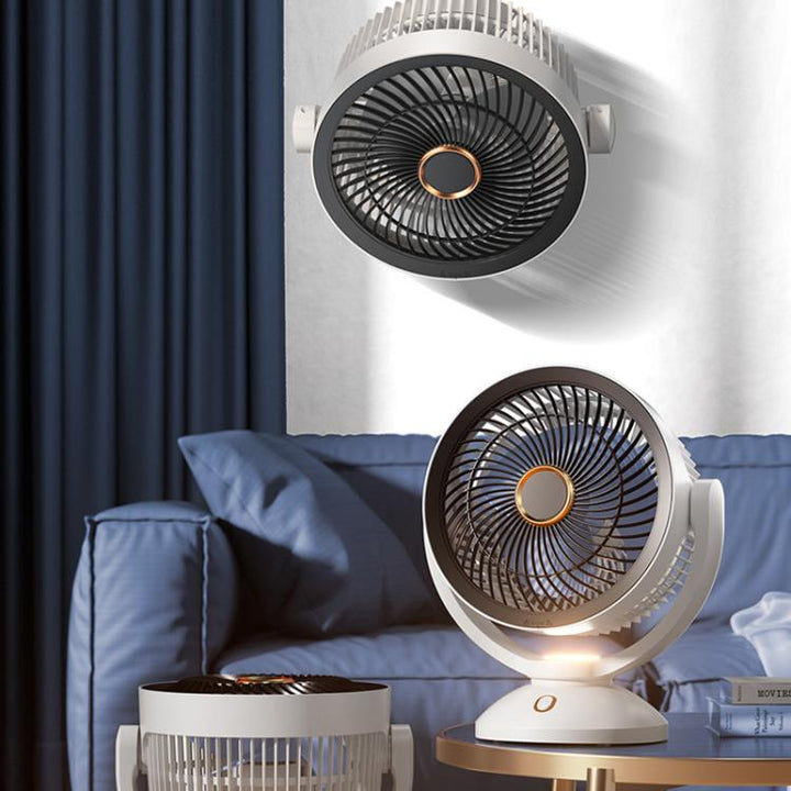 USB Luftzirkulationsventilator Büro Desktop Kleiner Ventilator, Stil: Wiederaufladbar | Karnz