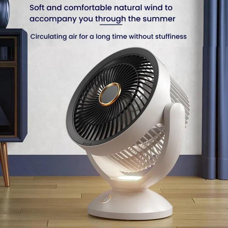USB Luftzirkulationsventilator Büro Desktop Kleiner Ventilator, Stil: Wiederaufladbar | Karnz
