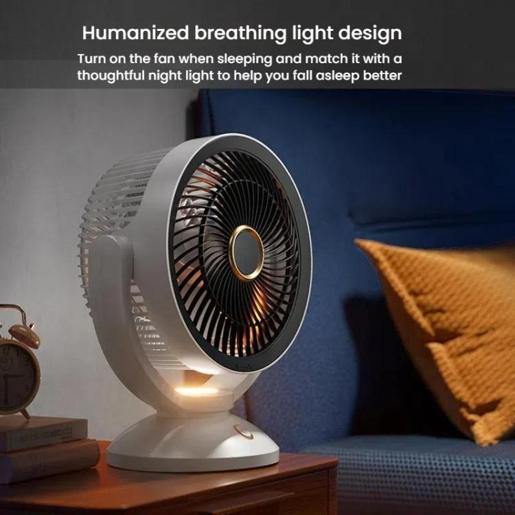 USB Luftzirkulationsventilator Büro Desktop Kleiner Ventilator, Stil: Wiederaufladbar | Karnz
