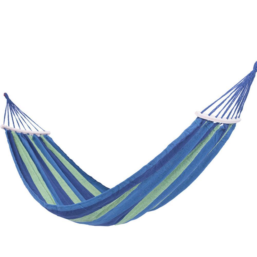 Hängematte - von Camping Hammock (blau gestreift) | Karnz