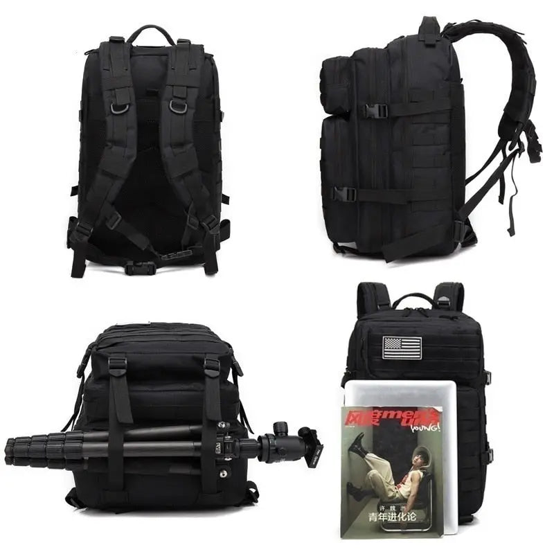 50-Liter-Taktikrucksack für Outdoor und Reisen | Karnz
