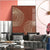 Terracotta Contours Abstract Minimalistische Ästhetik Wandkunst Fine Art Leinwanddrucke für modernes Apartment Wohnraum Foyer Home Office Dekor
