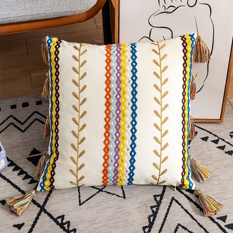 Texturiertes-Tassel Kissenbezug | Karnz