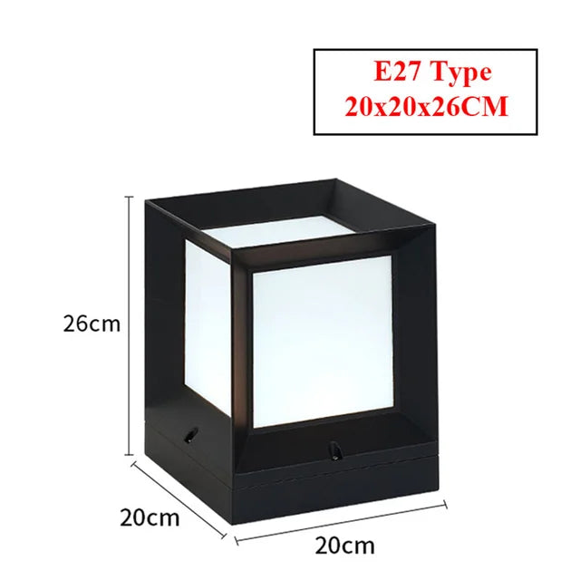 Outdoor Stehlampe für Tore und Einfahrten - Moderne Beleuchtung mit LED | Karnz