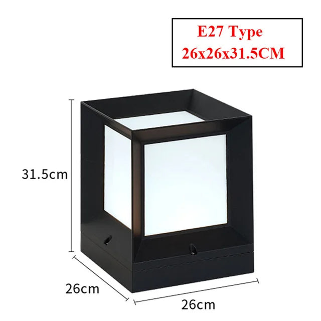 Outdoor Stehlampe für Tore und Einfahrten - Moderne Beleuchtung mit LED | Karnz