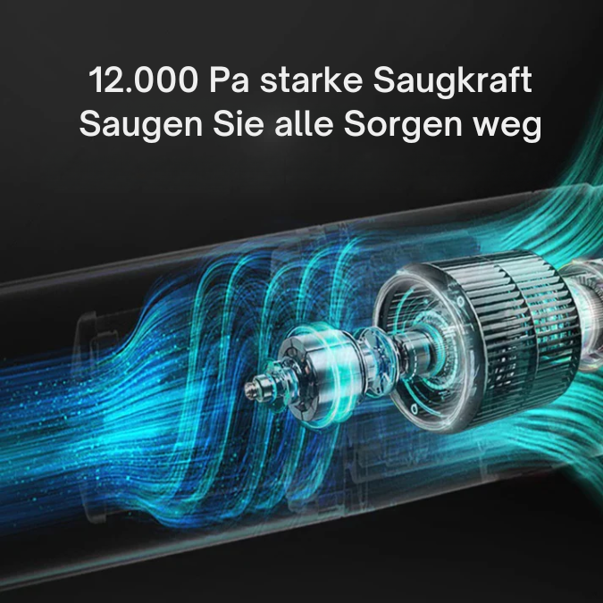 Kabelloser Staubsauger für Tierhaare mit HEPA & 4 Aufsätzen Karnz