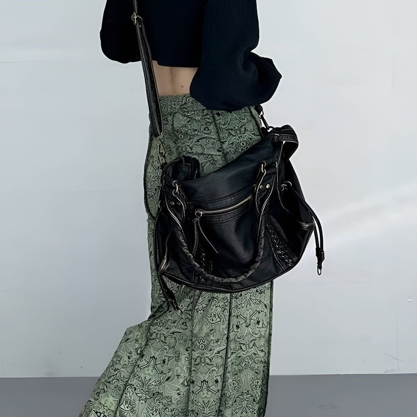 Schultertasche aus echtem Leder – Hochwertig und elegant | Perfekt für Alltag und Büro