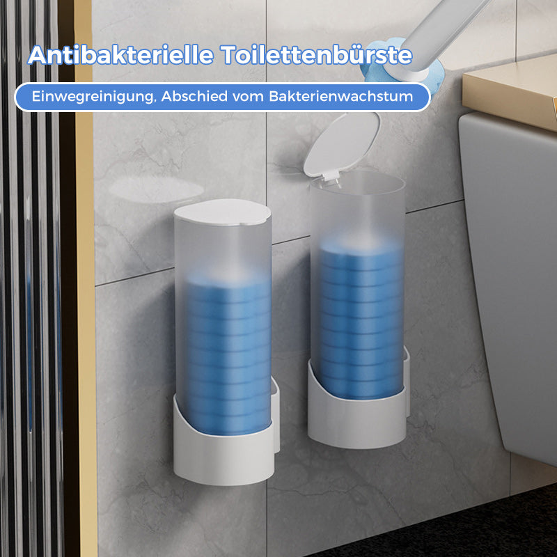 HygiBrush Einweg-Toilettenbürste mit abnehmbaren Schwammköpfen | Karnz
