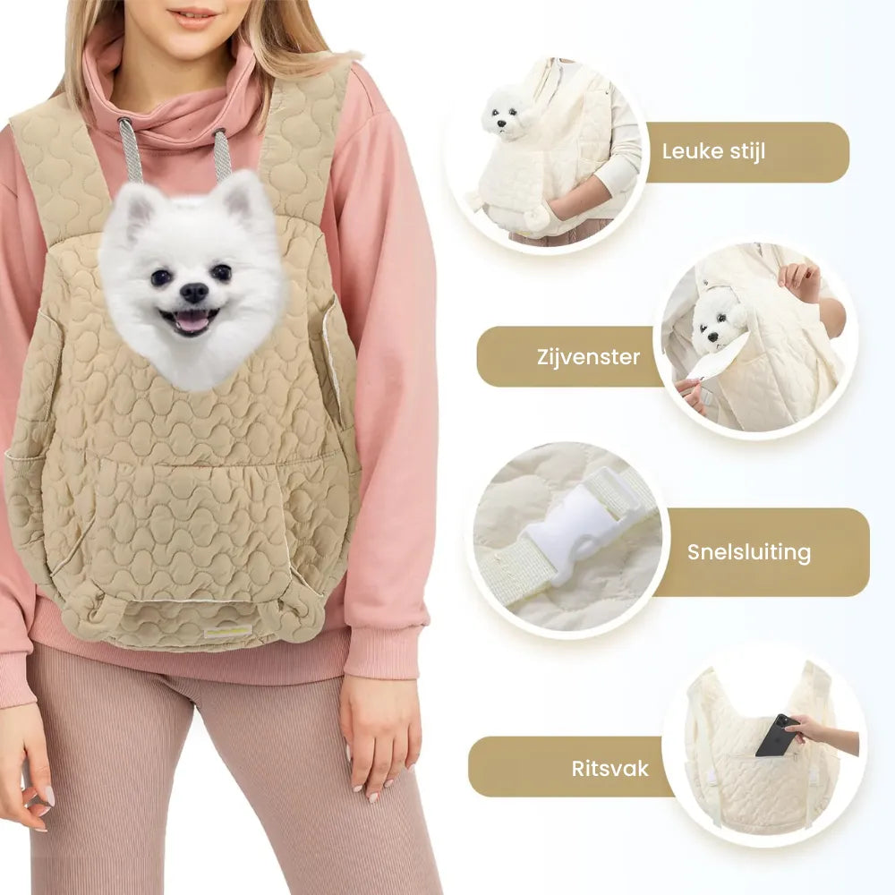 RoverRug XL Hundetragetasche – Wasserdicht, Leichtgewichtig und Ergonomisches Design | Karnz