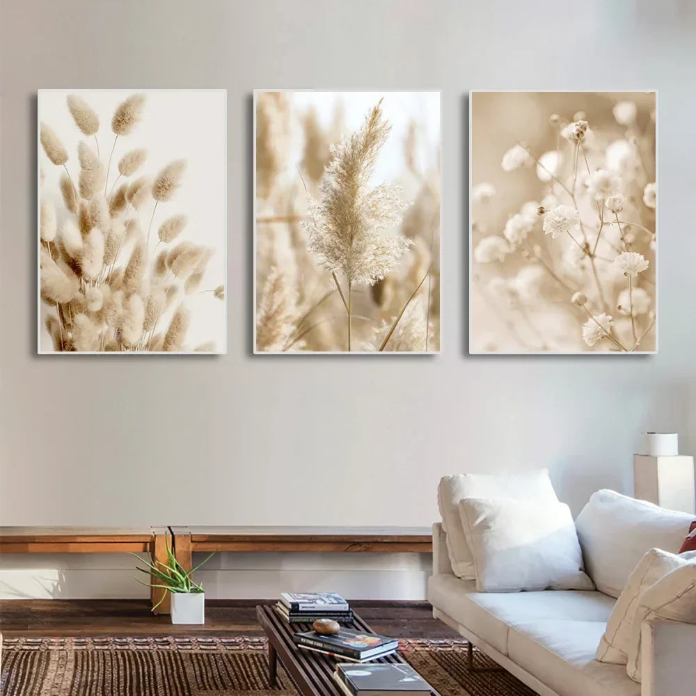 Ruhige Seegras Strand Küstenlandschaft Wandkunst Feine Kunstleinwand Drucke Skandinavische Bilder Der Ruhe Für Inspirierende Wohnzimmerdekoration