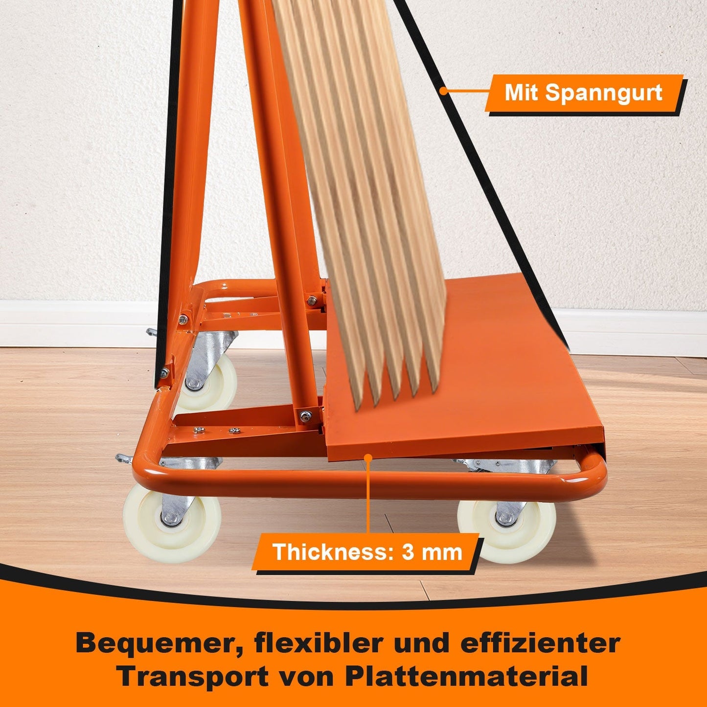 Plattenwagen Transportwagen bis 1000kg | Karnz