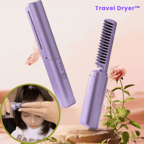 Karnz | Travel Dryer™ Schnelles und einfaches Haarsstyling unterwegs in nur wenigen Minuten.