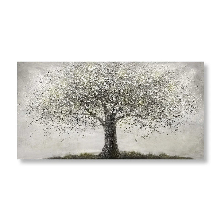 Tree Of Life Wandkunst Fine Art Leinwanddruck Moderner Schwarz-Weiß-Posterbild Für Wohnzimmer Schlafzimmer Home Office Kunst Dekor