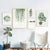 Tropische grüne Blätter Monstera-Farn-Palme Wandkunst feine Kunst Leinwanddruck Aquarellplakate Bilder für das Wohnzimmer nordische Wohnkultur