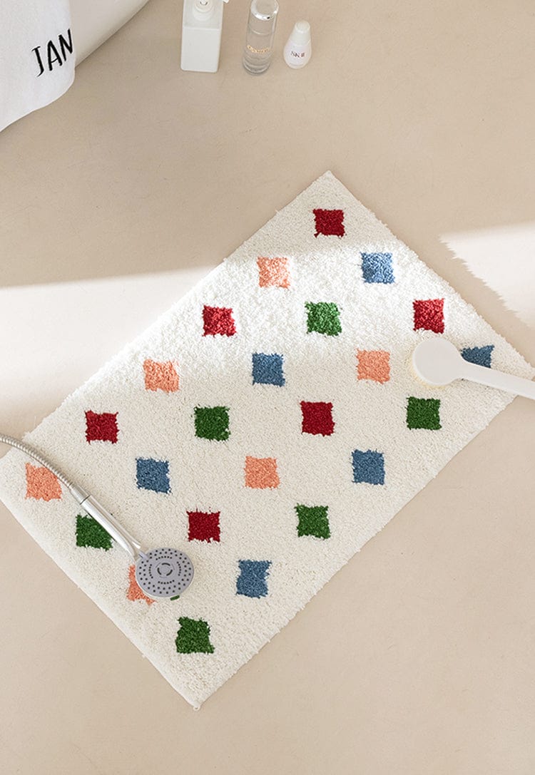 Tufting Dots Badezimmermatte Karnz