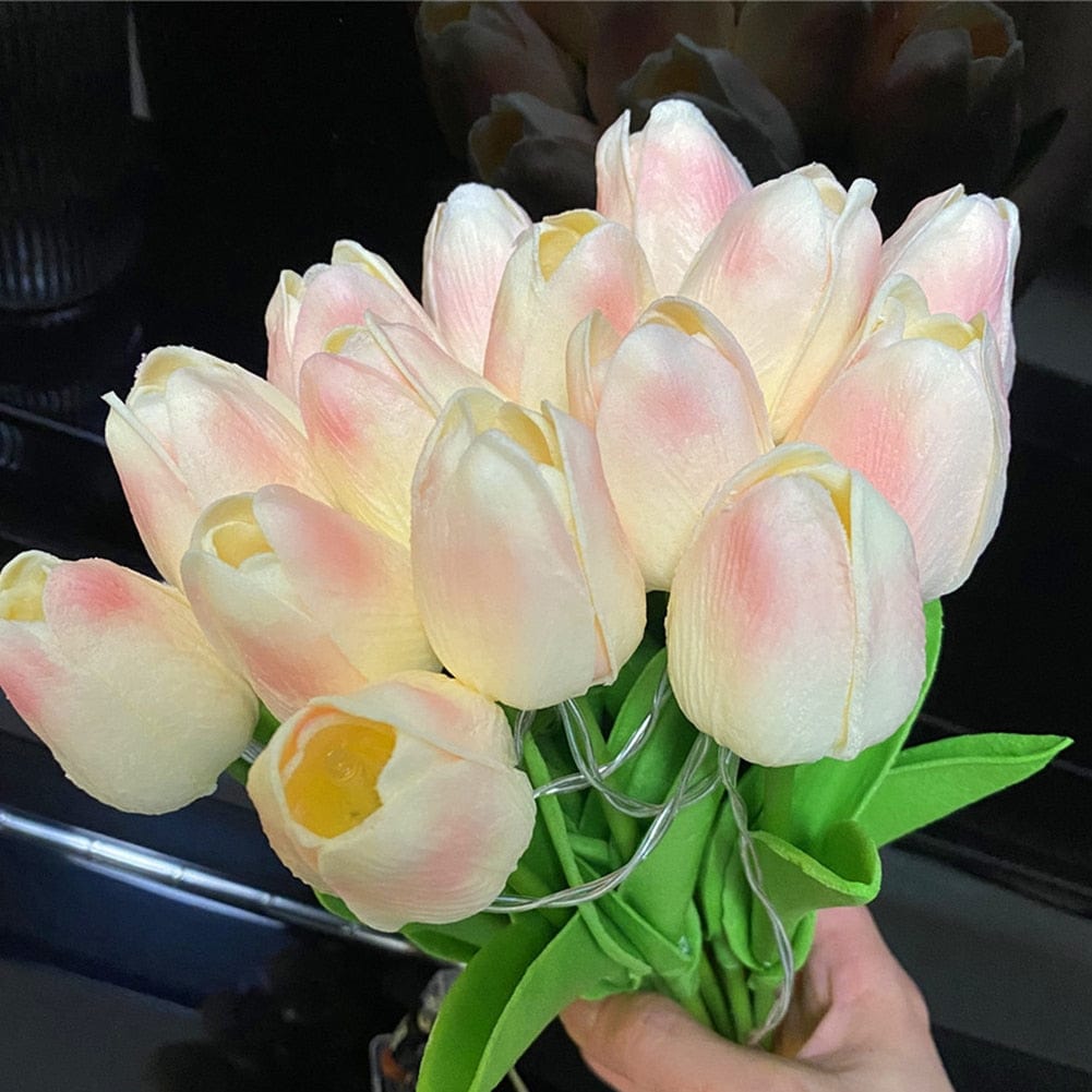 Tulpen LED Nachtlicht Bankett Schüssel