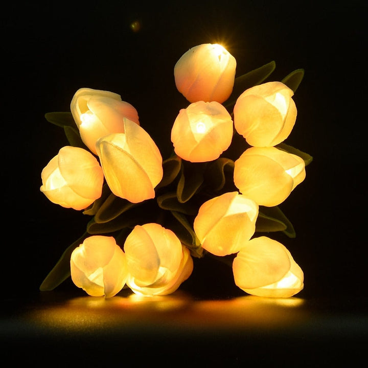 Tulpen LED Nachtlicht Bankett Schüssel