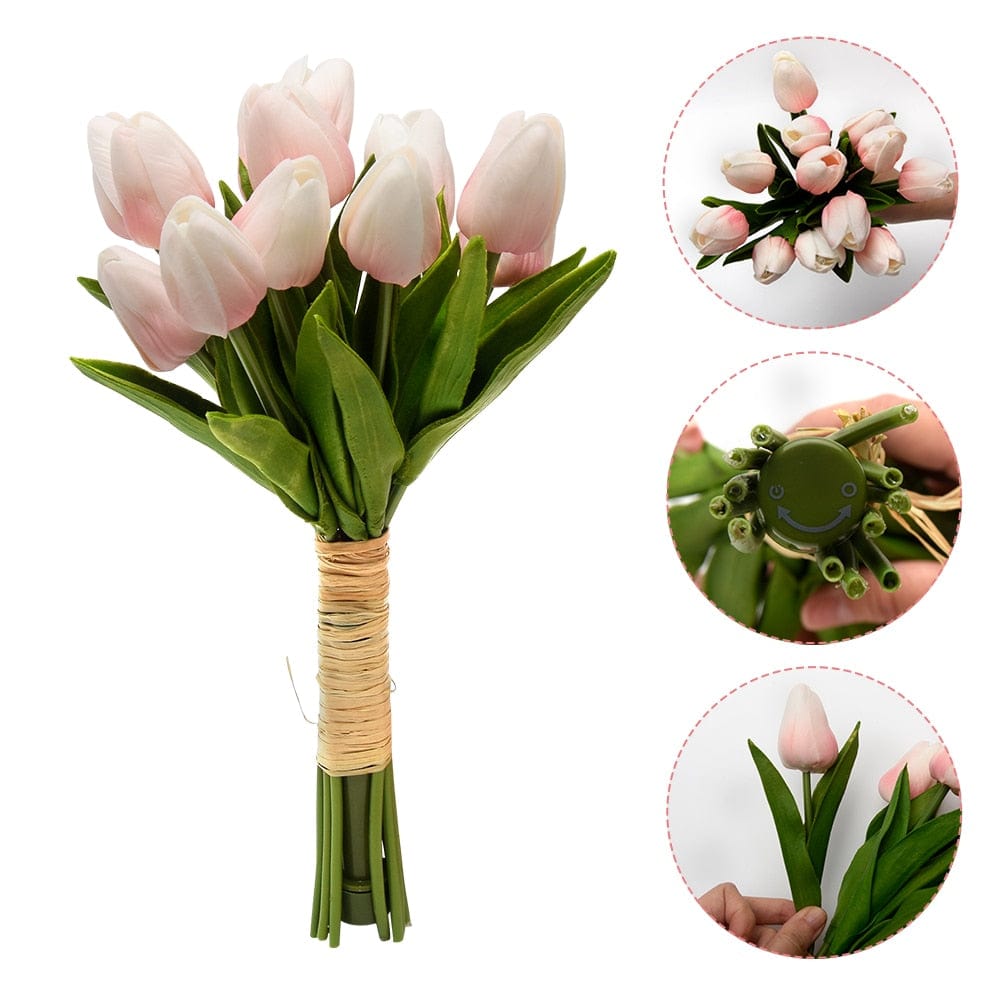 Tulpen LED Nachtlicht Bankett Schüssel